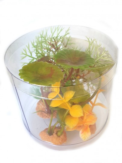 Planta artificial Conjunto 4 plantas 7 cm altura